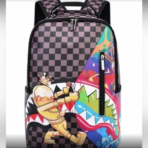 Colorful Graphic Backpack